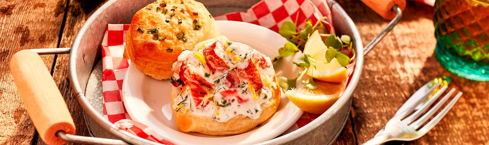 Canadian Lobster Shortcakes